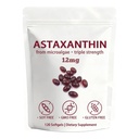 BELANO Valasta Astaxanthin，ZERIA Astaxanthin12mg，Easy to Swallow, Non-GMO，4-Month Supply，120 Softgels