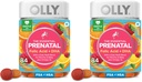 OLLY Essential Προγεννητική Gummy πολυβιταμίνη, Folic Acid, Βιταμίνη D,Omega 3 DHA,Supports Υγιεινή ανάπτυξη και ανάπτυξη του εγκεφάλου, Citrus Berry -,84 Count (Pack of 2)
