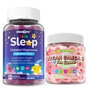 Kids Sleep Gummies + Kids Omega 3 Gummies for 4+