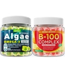 Ωμέγα Vegan 3 Gummies+ Βιταμίνη B100 Σύμπλεγμα Gummies