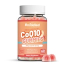 CoQ10 Gummies 200mg με Omega-3, EPA + DHA, & Μαγνήσιο - Συνένζυμο Q10 Συμπληρώματα για την Υγεία της Καρδιάς, Κυτταρική Ενέργεια & Αντιοξειδωτικό, Vegan - 60 Gummies