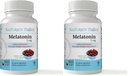 Nature's Trove Melatonin 1mg 365 EZ-Chew Tablets Cherry Flavor (Pack of 2)