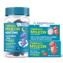 MILICON Tummy Relief for Kids Bundle, Daytime Tummy Relief Tablets + Nighttime Gummies με μελατονίνη