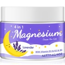 Μαγνήσιο Lotion για παιδιά, Κρέμα Μαγνησίου για μωρά, Μειώνει Προ-Κρεβάτι Άγχος & Εκτείνει τη διάρκεια ύπνου, Λεβάντα με Βιταμίνες D3, K2, B6, Μελατονίνη-Δωρεάν, για Ευαίσθητο Δέρμα (4 Oz)-WN7