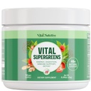 Vital Greens Superfood Powder – Νέα Formula με 40+ Superfoods Daily Green Drink Powder w/Probiotics – Supergreens for Energy, Gut Health, Digestion Support, Plant-Based, Vegan Superfoods