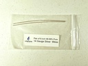 Pure Silver Generator Wires – 9999 Silver Electrodes – Pre-Cut 6-Inch 14 Gauge Wires – Fits LifeForce Generators