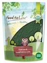 Τρόφιμα για τη ζωντανή οργανική σκόνη Spirulina, 2 Λίρες — Μη ΓΤΟ, Kosher, Ακατέργαστη μπλε-πράσινη άλγη, Vegan Superfood, Μαζική, μη-ακτινοβολημένη, Pure Vegan Πράσινη πρωτεΐνη, πλούσια σε βιταμίνες & ορυκτά, Μεγάλη για τα ποτά