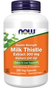 NOW Συμπληρώματα τροφίμων, Silymarin Milk Thistle Extract 300 mg με Artichoke και Dandelion, διπλή δύναμη, υποστηρίζει τη λειτουργία του ήπατος *, 250 κάψουλες Veg (1)