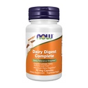 NOW Foods Supplements, Dairy Digest Complete, Digests Lactose, Dairy Proteins and Fats*, Dairy Tolerance Enzymes*, 90 Veg Capsules