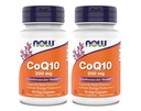 Τώρα Συμπληρώματα - CoQ10 (Συνένζυμο Q10) 200 mg, Υποστηρίζει Καρδιαγγειακή Υγεία *, Kosher, Vegan 90 Καψάκια Χορτοφαγικής (Pack of 2)