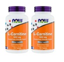 NOW Συμπληρώματα Τροφίμων, L- Καρνιτίνη 1. 000 mg, Purest Form, Carnipure, Amino Acid, Fitness Support*, 150 δισκία (Pack of 2)