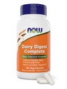 Now Dairy Digest Complete, 180 κάψουλες μοσχοκάρυδων, υποστήριξη γαλακτόζης*, ένζυμα ανοχής γαλακτοπαραγωγής*