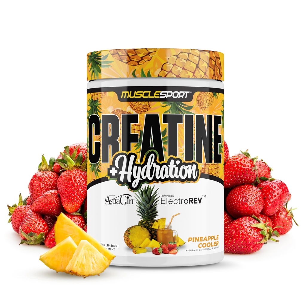 Μυϊκά σπορ Creatine Hydration 300g (Pineapple Cooler)