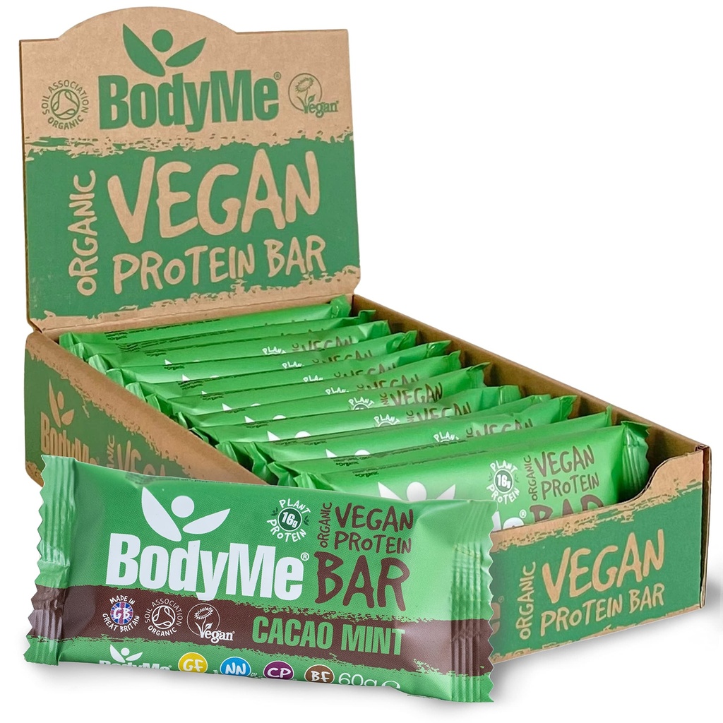 BodyMe Organic Vegan Protein Bar 