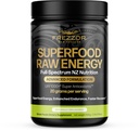 FREZZOR Superfood Raw Energy Powder with UAF1000+, All-Natural Hemp Protein, Energy Packed, Full Spectrum Plant Proteins, Amino Acids & Antioxidants, Prebiotic, Probiotic, 500g, 50 Scoops, 1 Count