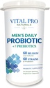 Vital Pro Naturals - Ανδρικά καθημερινά προβιοτικά Plus Πρεβιοτικά 30 κάψουλες