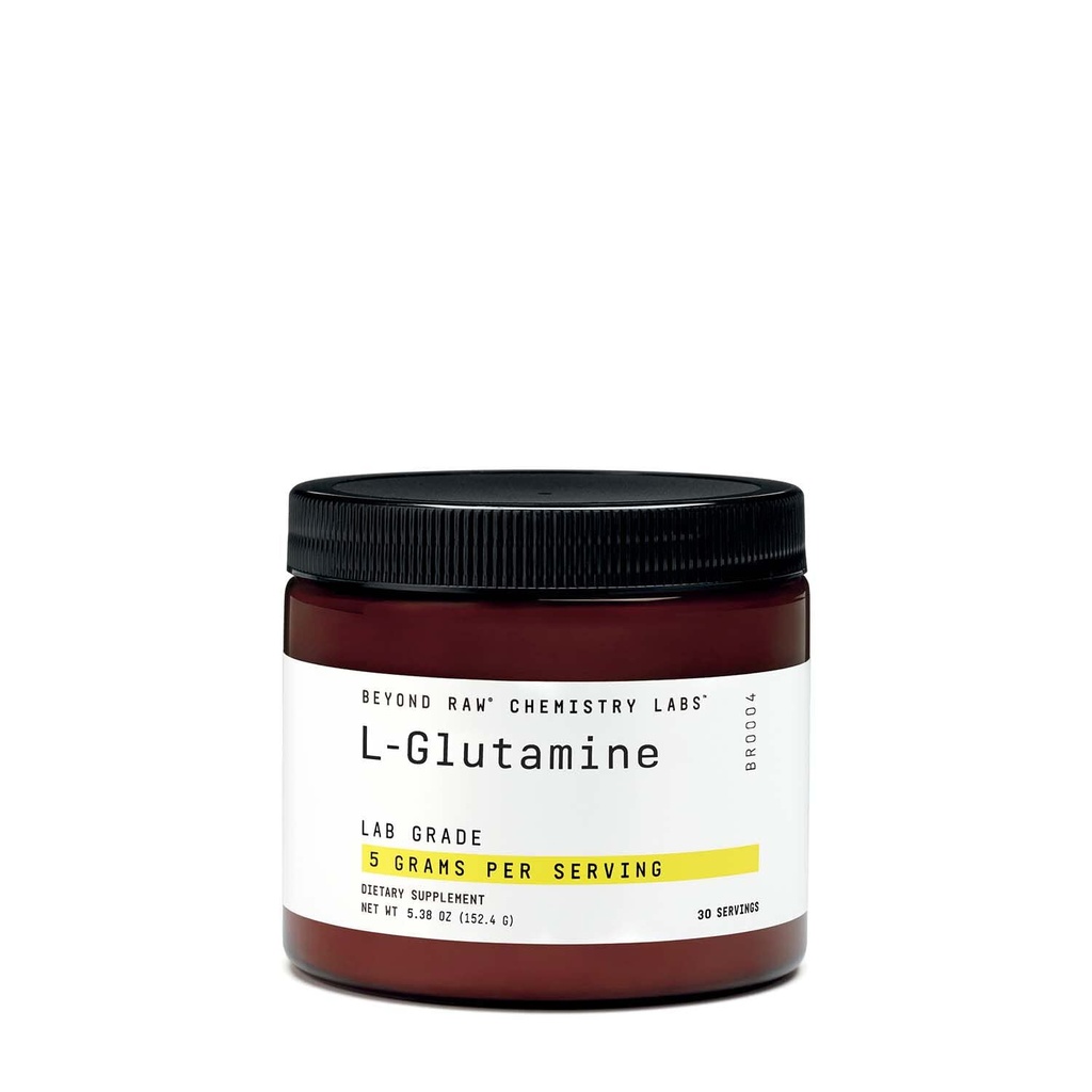 Πέρα από RAW εργαστήρια χημείας L-Glutamine σκόνη, υποστηρίζει τη λειτουργία μυών, βαθμός εργαστηρίου, 30 εξυπηρετεί