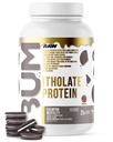 RAW Whey Isolate Protein Powder, Cookies & Cream (CBUM Itholate Protein) - Σπορ διατροφική σκόνη για την ανάπτυξη των μυών & την αποκατάσταση - Χαμηλό λίπος, χαμηλή υδατανθράκων- 25 εξυπηρετούν