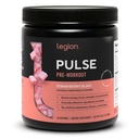 LEGION Pulse - Όλα τα φυσικά Nitric Oxide Preworkout Ποτό για την ενίσχυση της ενέργειας, Createine Δωρεάν, φυσικά γλυκαντικά, Beta Alanine, Citrulline, Alpha GPC (Strawberry Blast)