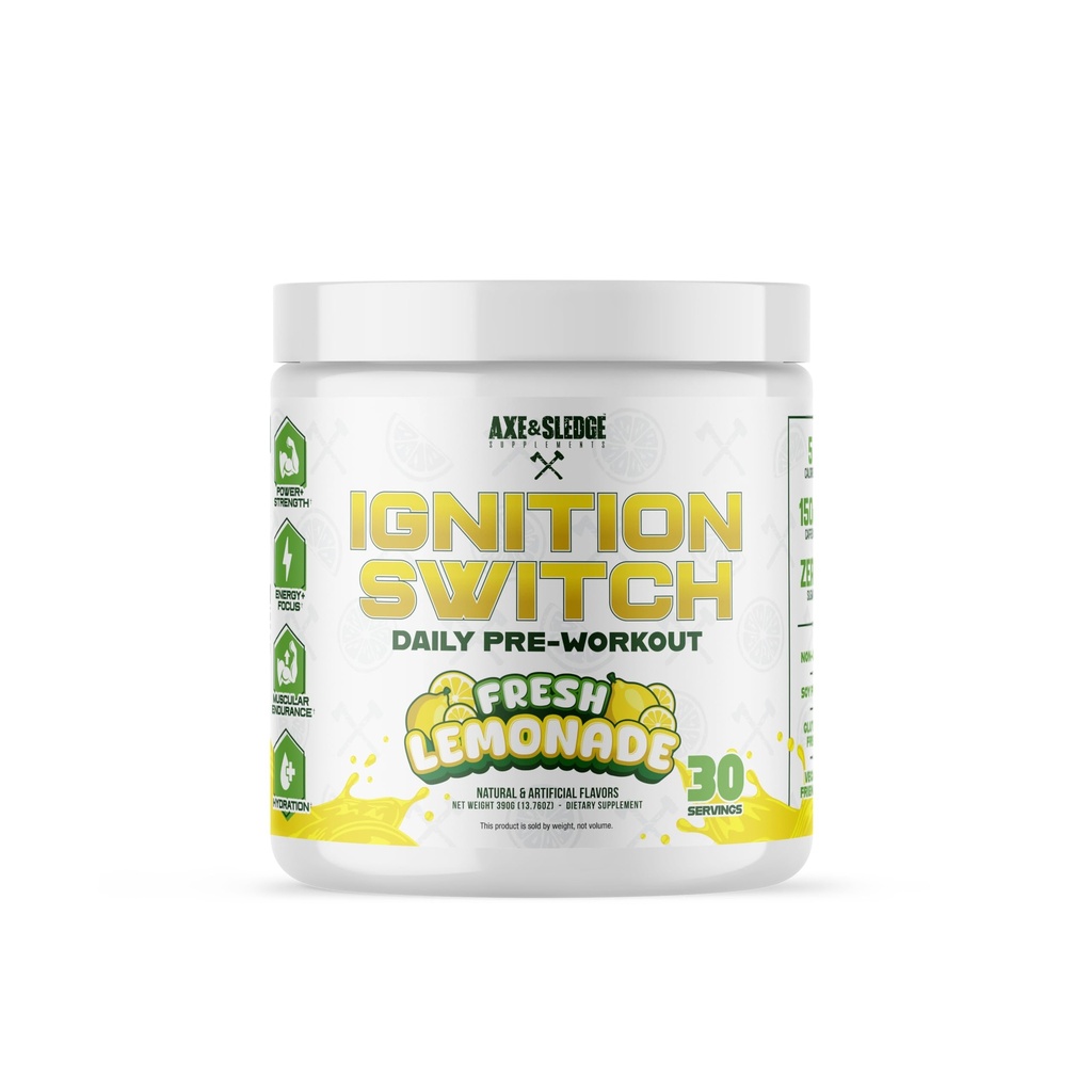 Διακόπτης ανάφλεξης Axe & Sledge preworkout 