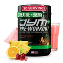JYM Supplement Science Pre JYM Plus Fruit Punch Pre-Workout Powder, Amino Nitrates, Createine, Betaine, Nootropics, BCAA’s, για άνδρες & γυναίκες, 30 υπηρεσίες