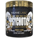 Insane Labz Psychotic Gold, High Simulant Pre Workout Powder, Extreme Lasting Energy Focus, Αντλίες και αντοχή με Beta Alanine, DMAE Bitartrate, NO Booster (35 Services, Cherry Bomb)