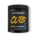 BLACKMARKET CUTS Προ προπόνηση - Flavored Energy Powdered Drink Mix for Men & Women, Great for Muscle Definition, Thermogenic, Create Free, (Blue Razz, 30 Services)