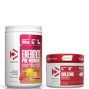 Πακέτο Dymatize Energyze Pre Processed Powder and Creatine Monohydrate Combo για την εκπαίδευση και την ανάκτηση