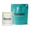 Ζώνη Creatine Monohydrate + Pre Workout Bundle – Δύναμη, αντοχή & αποκατάσταση μυών Στοίβα – Καθαρή ενέργεια & υποστήριξη ενυδάτωσης, τρίτο μέρος δοκιμαστεί για κορυφαία απόδοση κατάρτισης