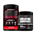 PROSUPPS Hyde Nightmare Intense Energy Pre-Workout, Blood Berry, and Creatine 300 Bundle