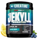 ProSupps Dr. Jekyll Signature Pre Workout Powder with Creatine - Stim-Free Preworkout Υποστηρίζει Focus & Endurance - Caffeine-Free Γυμναστήριο & Fitness Συμπληρώματα (Blueberry Lemonade, 60 Services)