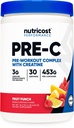 Nutricost Pre-C Pre-Wortout Complex με Creatine (Fruit Punch 