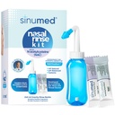 Sinus Rinse, 60PK Nasal Rinse Packets με NAC και ορό, Gravity Rinse Bottle, Εναλλακτική στο Neti Pot, Βοηθά με Αλλεργία, Συμφόρηση, Ψυχρά Συμπτώματα (Gravity Bottle με NAC 60PK)