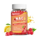NAC Gummies 800mg για ενήλικες & 400mg για παιδιά, συμπλήρωμα N-Ακετυλοκυστεΐνη, χωρίς ζάχαρη - 60 Vegan Gummies, αντιοξειδωτικό συμπλήρωμα, ανοσοποιητική υποστήριξη