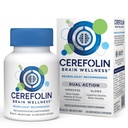 Cerefolin Brain Wellness, Στοχευμένη Διατροφή για Γνωστική Υποστήριξη, Βελτιώνει τη Μνήμη, Εστίαση & Συγκέντρωση, L-Methylfolate, NAC, B12, Νευρολόγος Συνιστάται (30 κόμης)