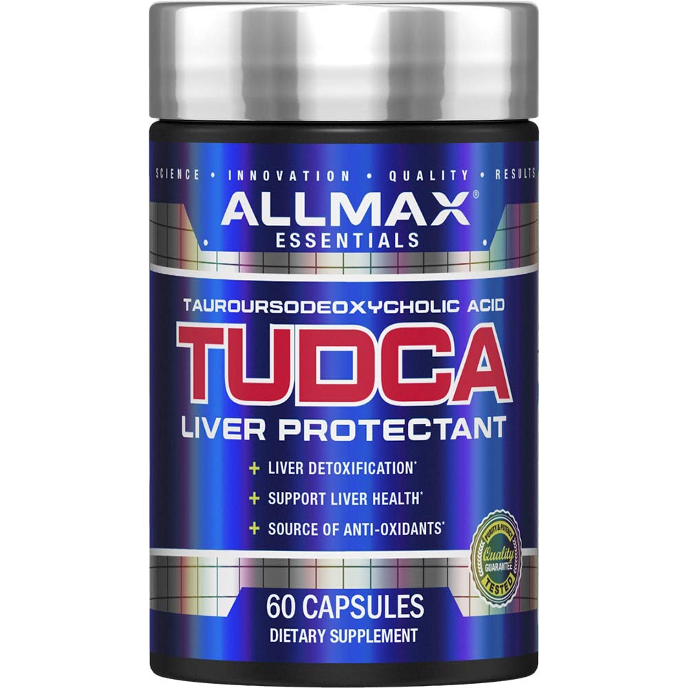 ALLMAX TUDCA+ - 60 κάψουλες - Υγεία ήπατος & ούρων - Χωρίς γλουτένη & μη ΓΤΟ - 60 εξυπηρετούν