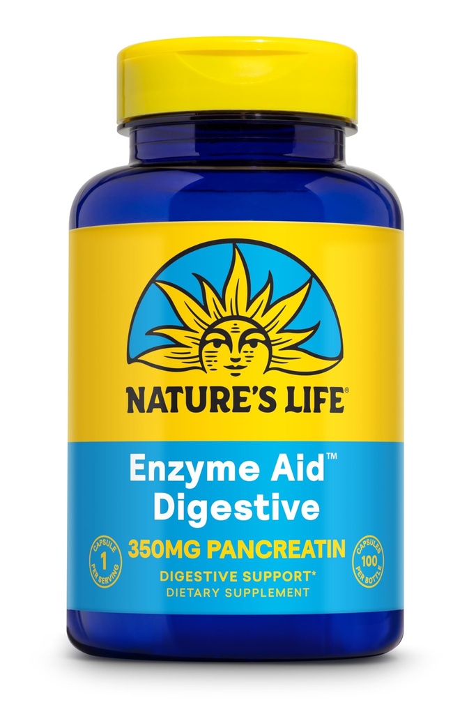 Nature's Life Enzyme Aid Digest Cap | 100 ct
