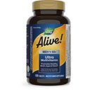 Nature’s Way Alive! Ultra Potency Multivitamin for Men 50 Plus, Complete High Potency Formula with Vitamin D3, C, E, Methyl B12, Supports Cellular Energy, Heart, Brain, and Eye Health,* 150 Tablets