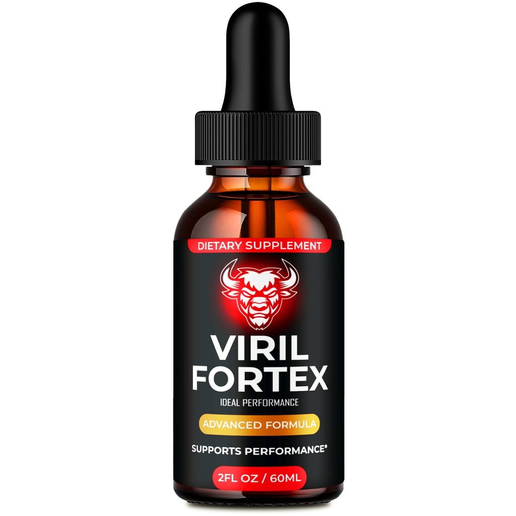 Viril Fortex Drops, Advanced VirilFortex Supplement Reviews (1 Pack)