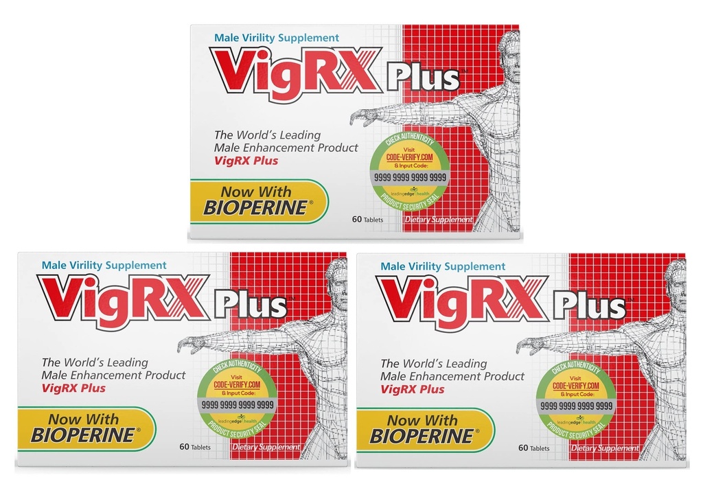 VigRX Plus Daily Supplement Tablets (3)