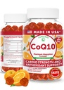 Lunakai USA Made CoQ10 Gummies for Adults – 200mg Υψηλής ισχύος συνένζυμο Q10 συμπλήρωμα για την καθημερινή καρδιά, ενέργεια & αντιοξειδωτικό υποστήριξη για γυναίκες & άνδρες, μη ΓΤΟ, 60ct