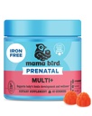 Best Nest Wellness Mama Bird Prenatal Multi Plus - συμπλήρωμα προγεννητικής φροντίδας υποστηρίζει τον εγκέφαλο & Digestive Health - Vegan Multivitamin με μεθυλοφολικό & More - Φράουλα, 60 Gummies (30 εξυπηρετούν)