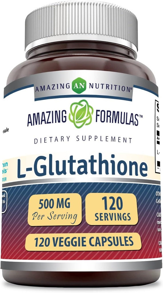 Amazing Formulas L-Glutathione 500 Mg Συμπλήρωμα 