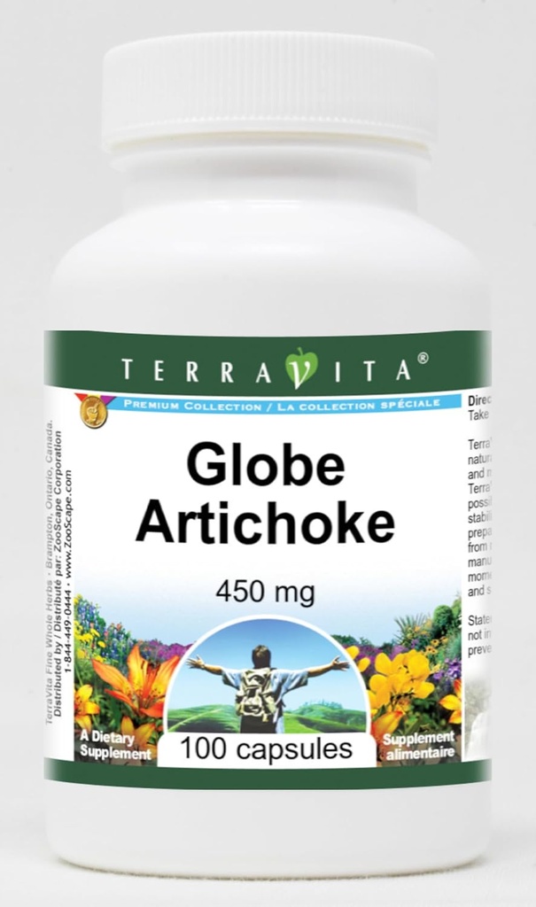 Globe Artichoke - 450 mg (100 κάψουλες, ZIN: 520262)