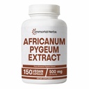 Africanum Pygeum 500mg, 25:1 Extract, 150 Pills, Extra Strength Pygeum Supplement for Men and Women, Non-GMO and Gluten-Free Bark Extract Capsules, 5 Months Supply