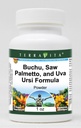 Terravita Prostate Support Powder - Buchu, Saw Palmetto and Uva Ursi (1 oz, ZIN: 512131) - 3 Pack
