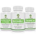 VitaMonk Matcha, χαμηλής δόσης καφεΐνη και Theanine Bundle - Ήρεμη, εστιασμένη ενέργεια χωρίς τα Jitters