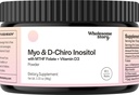 Inositol Supplement Powder with MTHF Folate + Vitamin D3 | Myo-Inositol & D-Chiro Inositol | Hormonal Balance & Healthy Ovarian Support | Vitamin B8 | Alternative to Inositol Capsules | 30 Servings