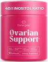 Premium Ovarian Health Support Supplement – Hormone Balance, Ovulation & Cycle Regularity - Myo-Inositol & D-Chiro Inositol Supplement for Women – 40:1 Inositol Ratio With Folate & DIM – 90 Capsules