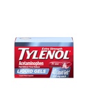 Tylenol Extra Strength Liquid Gels, Fast, Strong Pain Relief, Fever Reducer for Adults with 500 mg Acetaminophen, Fast-Acting Liquid Gel Capsules for Headaches & Minor Pain Relief, 40 Count